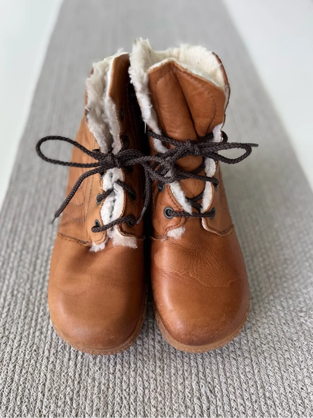 Vintage Banff Bastian Husky Leather Snow Boots